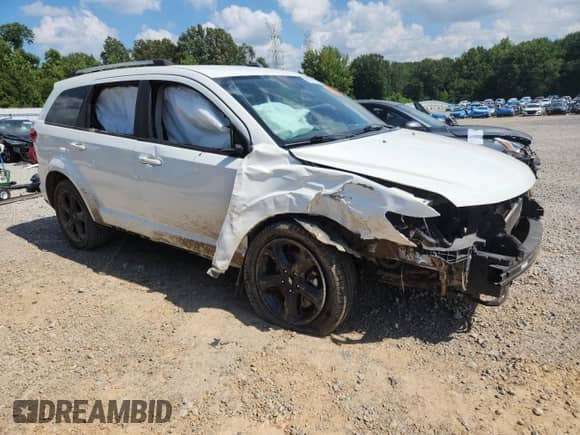 2018 Dodge Journey Crossroad with VIN 3C4PDCGG6JT408935, listed as a Copart auction lot 65633505 with 156,094 mi miles and Salvage title. Bid and sale history available at DreamBid. Image 4.