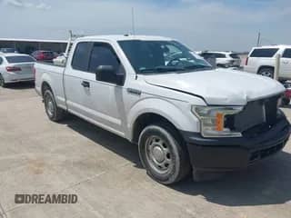 2019 Ford F-150 XL z VIN 1FTEX1C50KKE96469, wystawiony jako IAAI lot #42833742 z przebiegiem 165 308 mil mil oraz . Historia ofert i sprzedaży dostępna na DreamBid. Obrazek 1.