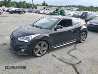 2013 Hyundai Veloster Turbo с VIN KMHTC6AE4DU171846, выставлен на аукционе Copart как лот 69561135 с пробегом Не указан миль и На запчасти • Non repairable. История ставок и продаж доступна на DreamBid. Изображение 1.