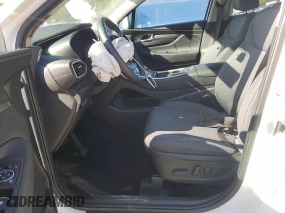 2023 Hyundai Santa Fe SEL with VIN 5NMS24AJXPH605980, listed as a Copart auction lot 84439185 with 26,348 mi miles and Salvage title. Bid and sale history available at DreamBid. Image 7.