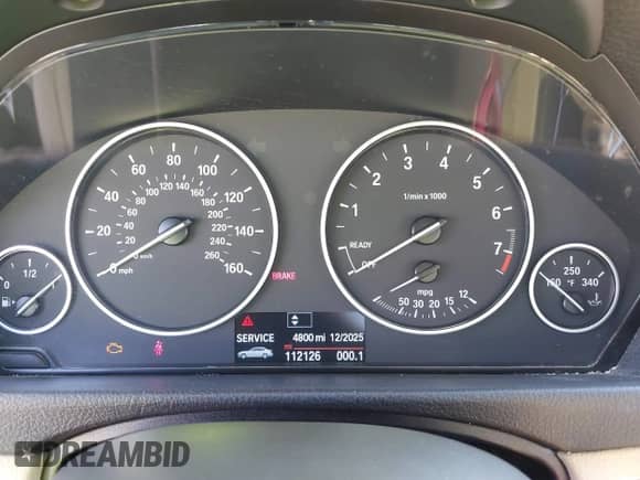 2016 BMW 3 Series 320i with VIN WBA8A9C56GK622528, listed as a IAAI auction lot 42933812 with 112,126 mi miles and . Bid and sale history available at DreamBid. Image 7.