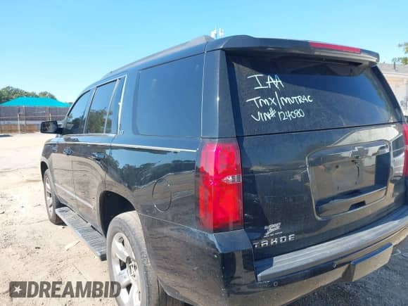 2017 Chevrolet Tahoe LT с VIN 1GNSKBKC0HR124080, выставлен на аукционе IAAI как лот 43420248 с пробегом 165 828 миль миль и . История ставок и продаж доступна на DreamBid. Изображение 3.