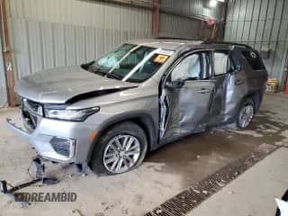 2023 Chevrolet Traverse LT с VIN 1GNEVHKW9PJ111536, выставлен на аукционе Copart как лот 66820935 с пробегом Не указан миль и Списание • Salvage title. История ставок и продаж доступна на DreamBid. Изображение 1.