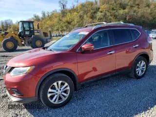 2015 Nissan Rogue SL z VIN 5N1AT2MV3FC883656, wystawiony jako Copart lot #90281635 z przebiegiem 92 258 mil mil oraz Szkoda całkowita • Salvage title. Historia ofert i sprzedaży dostępna na DreamBid. Obrazek 1.