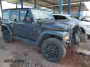 2021 Jeep Wrangler Unlimited Sahara with VIN 1C4JJXP64MW730422, listed as a Copart auction lot 71920125 with 57,489 mi miles and Salvage title. Bid and sale history available at DreamBid. Image 4.