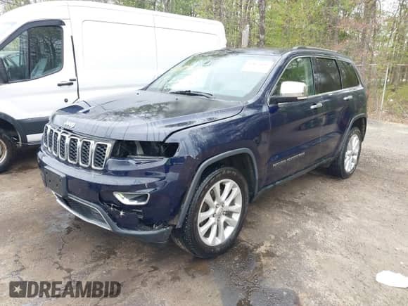 2017 Jeep Grand Cherokee Limited z VIN 1C4RJFBTXHC964565, wystawiony jako IAAI lot #42073619 z przebiegiem 103 410 mil mil oraz . Historia ofert i sprzedaży dostępna na DreamBid. Obrazek 2.