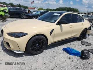 2024 BMW M3 Competition xDrive с VIN WBS43AY03RFS64044, выставлен на аукционе Copart как лот 63089715 с пробегом Не указан миль и Списание • Salvage title. История ставок и продаж доступна на DreamBid. Изображение 1.