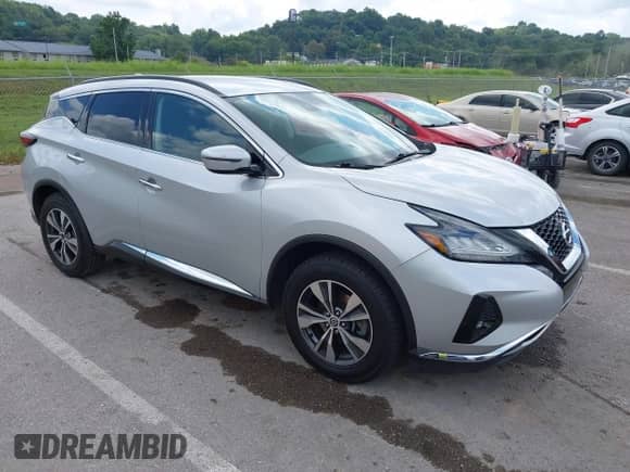 2021 Nissan Murano SV with VIN 5N1AZ2BJ8MC113707, listed as a IAAI auction lot 42915257 with 119,199 mi miles and . Bid and sale history available at DreamBid. Image 1.