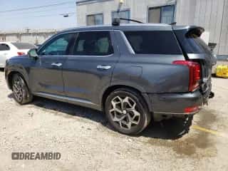 2022 Hyundai Palisade Calligraphy с VIN KM8R74HE5NU423274, выставлен на аукционе Copart как лот 69466784 с пробегом 46 976 миль миль и Списание • Salvage title. История ставок и продаж доступна на DreamBid. Изображение 2.