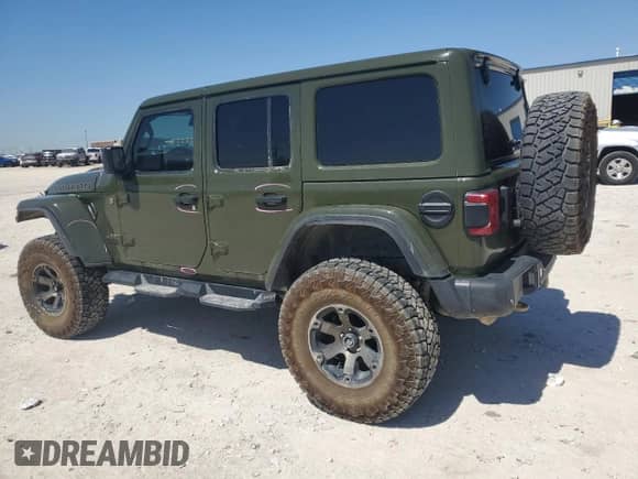 2022 Jeep Wrangler Unlimited Rubicon 392 with VIN 1C4JJXSJ9NW258344, listed as a Copart auction lot 57898634 with 29,815 mi miles and Salvage title. Bid and sale history available at DreamBid. Image 2.
