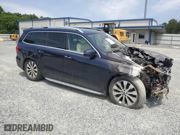 2019 Mercedes-Benz GLS 450 z VIN 4JGDF6EE6KB228319, wystawiony jako Copart lot #56296915 z przebiegiem Nie podano mil oraz Szkoda całkowita • Salvage title. Historia ofert i sprzedaży dostępna na DreamBid. Obrazek 4.