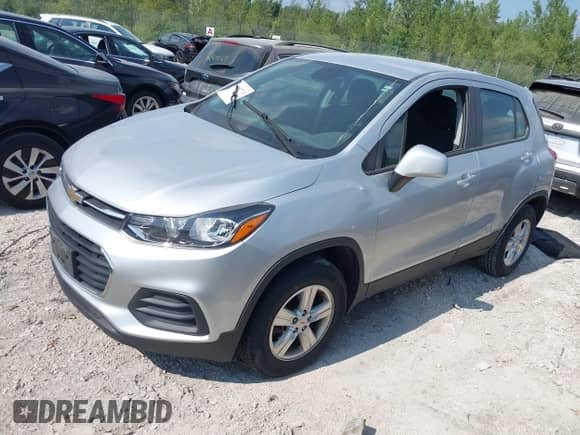 2017 Chevrolet Trax LS with VIN KL7CJNSB9HB245527, listed as a IAAI auction lot 42987715 with 54,322 mi miles and . Bid and sale history available at DreamBid. Image 2.