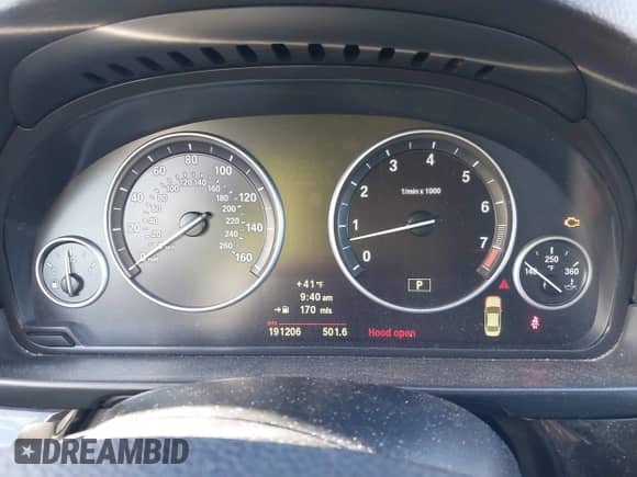 2011 BMW 5 Series 535i with VIN WBAFR7C55BC803174, listed as a IAAI auction lot 43543755 with 191,206 mi miles and . Bid and sale history available at DreamBid. Image 7.