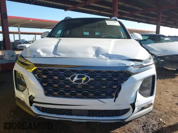 2020 Hyundai Santa Fe Limited with VIN 5NMS53AD1LH289911, listed as a IAAI auction lot 41771089 with 14,780 mi miles and . Bid and sale history available at DreamBid. Image 13.