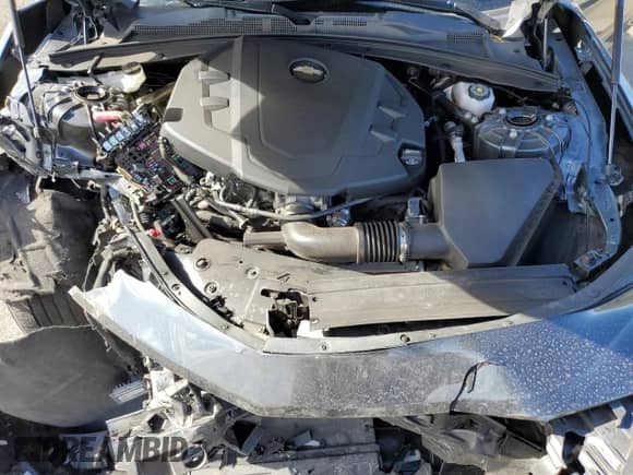 2023 Chevrolet Camaro 1LT z VIN 1G1FB3DS5P0131591, wystawiony jako Copart lot #76425024 z przebiegiem Nie podano mil oraz Szkoda całkowita • Salvage title. Historia ofert i sprzedaży dostępna na DreamBid. Obrazek 11.