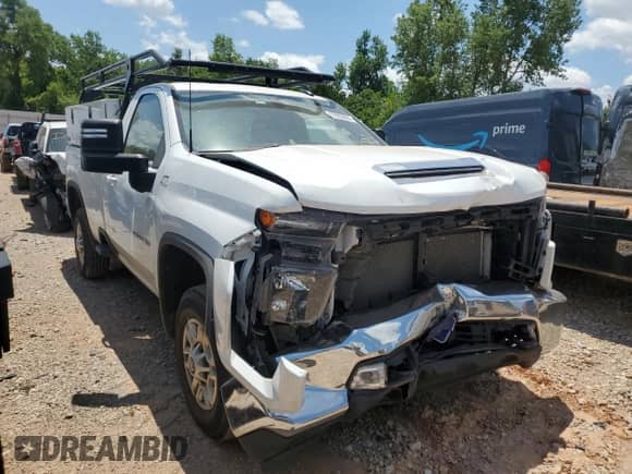 2022 Chevrolet Silverado 2500HD LT z VIN 1GC0WNE7XNF137792, wystawiony jako Copart lot #57893654 z przebiegiem 56 973 mil mil oraz Szkoda całkowita • Salvage title. Historia ofert i sprzedaży dostępna na DreamBid. Obrazek 4.
