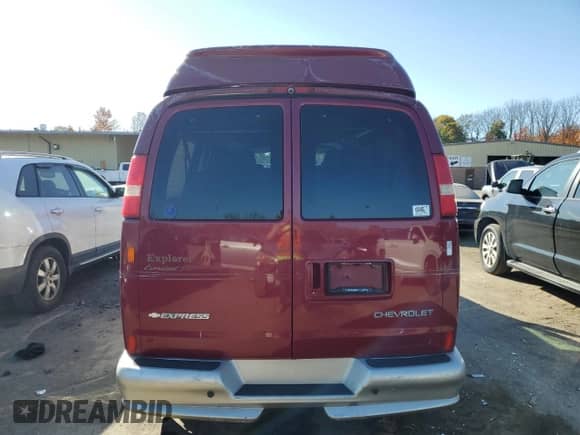 2006 Chevrolet Express Cargo YF7 Upfitter z VIN 1GBFG15T261255545, wystawiony jako Copart lot #77390434 z przebiegiem 122 760 mil mil oraz Czysty tytuł • Clean title. Historia ofert i sprzedaży dostępna na DreamBid. Obrazek 6.