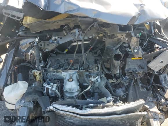 2022 Honda HR-V LX with VIN 3CZRU5H33NM707048, listed as a Copart auction lot 80670295 with 46,821 mi miles and Salvage title. Bid and sale history available at DreamBid. Image 12.