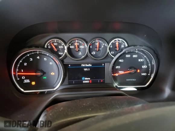 2023 Chevrolet Tahoe Commercial with VIN 1GNSCLED2PR129495, listed as a Copart auction lot 62820605 with 55,805 mi miles and Salvage title. Bid and sale history available at DreamBid. Image 9.