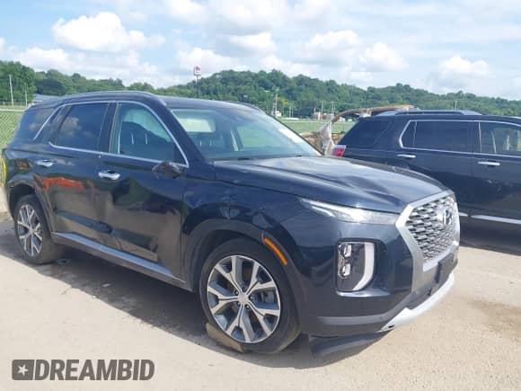 2021 Hyundai Palisade SEL with VIN KM8R34HE5MU223022, listed as a IAAI auction lot 42473287 with 81,699 mi miles and . Bid and sale history available at DreamBid. Image 1.