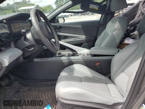 2024 Hyundai Elantra Limited with VIN KMHLN4DJ4RU105540, listed as a Copart auction lot 67931695 with 30,396 mi miles and Salvage title. Bid and sale history available at DreamBid. Image 7.