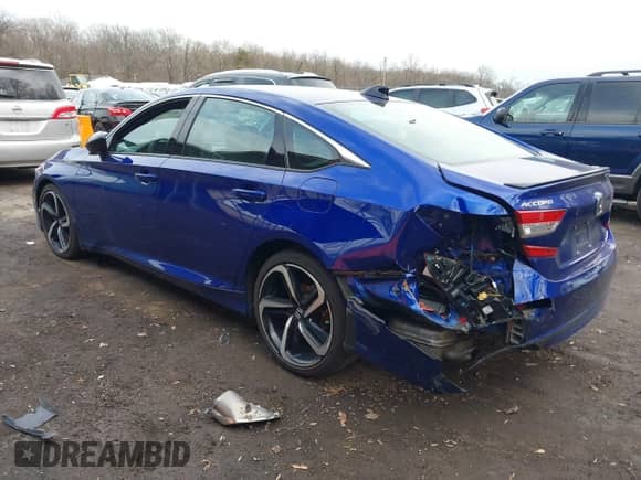 2022 Honda Accord Sport z VIN 1HGCV2F37NA019952, wystawiony jako IAAI lot #41581953 z przebiegiem 33 639 mil mil oraz . Historia ofert i sprzedaży dostępna na DreamBid. Obrazek 3.