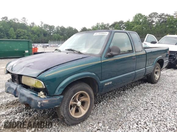 1998 Chevrolet S-10 LS с VIN 1GCCS1945WK140545, выставлен на аукционе Copart как лот 57703665 с пробегом 191 624 миль миль и Чистый • Clean title. История ставок и продаж доступна на DreamBid. Изображение 1.
