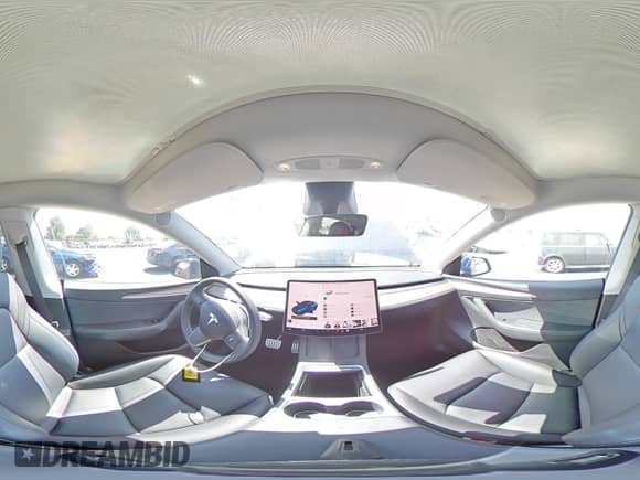 2023 Tesla Model Y Performance с VIN 7SAYGDEF2PF912002, выставлен на аукционе Copart как лот 70494555 с пробегом 12 605 миль миль и Списание • Salvage title. История ставок и продаж доступна на DreamBid. Изображение 16.