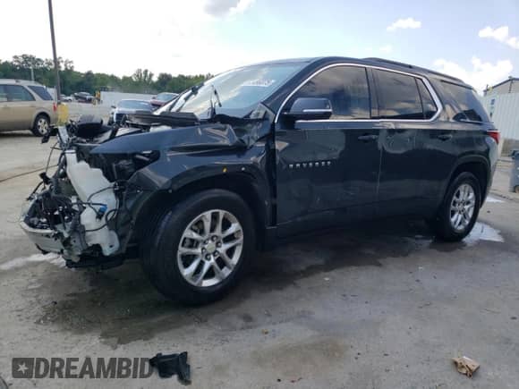 2019 Chevrolet Traverse LT Cloth с VIN 1GNEVGKW6KJ245195, выставлен на аукционе Copart как лот 63496075 с пробегом Не указан миль и На запчасти • Non repairable. История ставок и продаж доступна на DreamBid. Изображение 1.