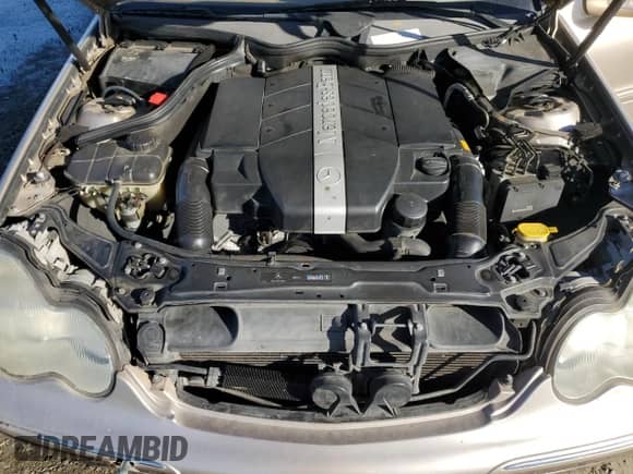 2003 Mercedes-Benz C 240 with VIN WDBRH61J73F315954, listed as a Copart auction lot 90311725 with 74,343 mi miles and Salvage title. Bid and sale history available at DreamBid. Image 11.