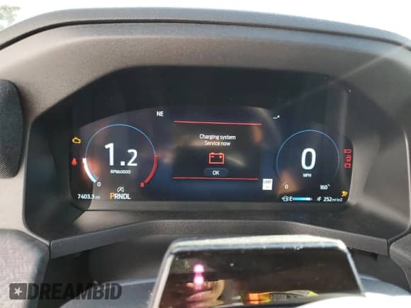 2025 Ford Explorer Platinum with VIN 1FMUK8HH5SGB62684, listed as a Copart auction lot 72032075 with 7,403 mi miles and Non repairable. Bid and sale history available at DreamBid. Image 9.