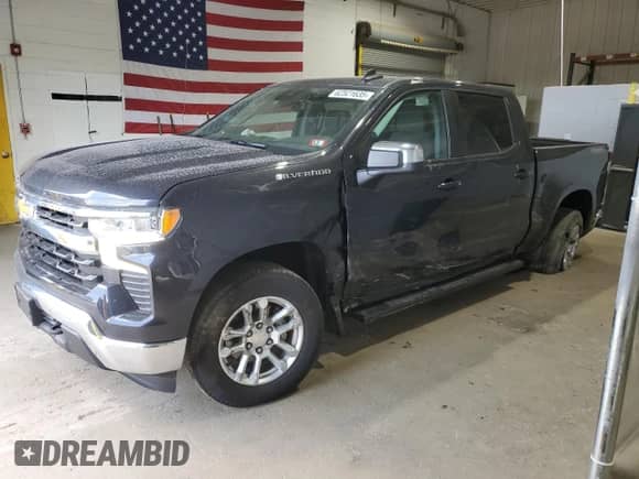 2023 Chevrolet Silverado 1500 LT z VIN 1GCPDKEK3PZ313350, wystawiony jako Copart lot #62521635 z przebiegiem 20 193 mil mil oraz Szkoda całkowita • Salvage title. Historia ofert i sprzedaży dostępna na DreamBid. Obrazek 1.