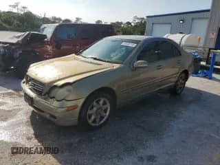 2003 Mercedes-Benz C 320 z VIN WDBRF84J73F362558, wystawiony jako Copart lot #50038745 z przebiegiem 204 702 mil mil oraz Szkoda całkowita • Salvage title. Historia ofert i sprzedaży dostępna na DreamBid. Obrazek 1.