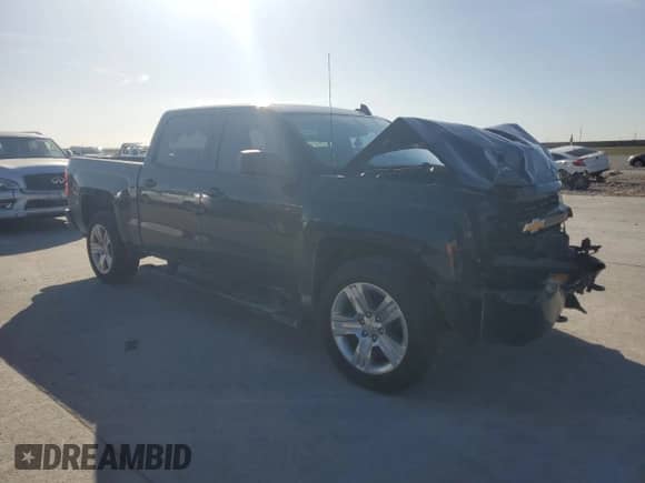 2018 Chevrolet Silverado 1500 Custom с VIN 3GCPCPEC8JG547306, выставлен на аукционе Copart как лот 64186695 с пробегом Не указан миль и Списание • Salvage title. История ставок и продаж доступна на DreamBid. Изображение 4.