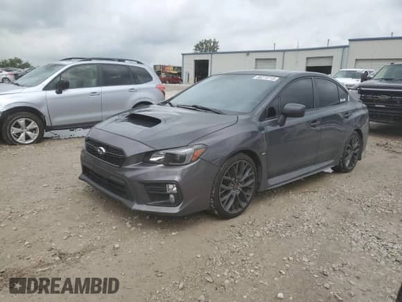 2020 Subaru WRX Premium with VIN JF1VA1C69L9814663, listed as a Copart auction lot 66273715 with 44,874 mi miles and Salvage title. Bid and sale history available at DreamBid. Image 1.