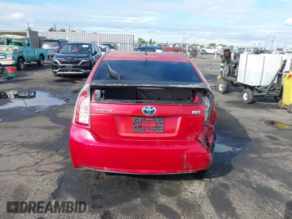 2012 Toyota Prius Four with VIN JTDKN3DU1C1556597, listed as a IAAI auction lot 43334175 with 167,502 mi miles and . Bid and sale history available at DreamBid. Image 17.