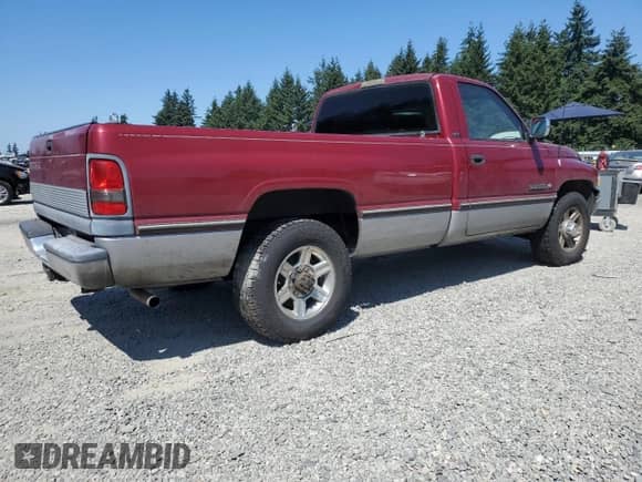 1994 Dodge RAM with VIN 1B7JC26Z1RS600847, listed as a Copart auction lot 65337245 with 164,219 mi miles and Clean title. Bid and sale history available at DreamBid. Image 3.