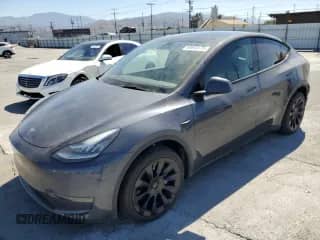 2022 Tesla Model Y Long Range с VIN 7SAYGDEE2NA021421, выставлен на аукционе Copart как лот 69844175 с пробегом 43 703 миль миль и Списание • Salvage title. История ставок и продаж доступна на DreamBid. Изображение 1.