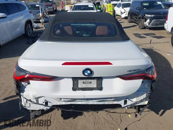 2022 BMW 4 Series 430i with VIN WBA23AT00NCJ33717, listed as a IAAI auction lot 43362808 with 72,222 mi miles and . Bid and sale history available at DreamBid. Image 17.