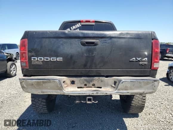 2005 Dodge 3500 SLT with VIN 3D7LS38C45G788006, listed as a Copart auction lot 57596335 with 153 mi miles and Salvage title. Bid and sale history available at DreamBid. Image 6.