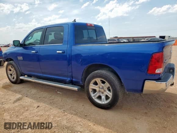 2018 Ram 1500 Big Horn z VIN 1C6RR6LG3JS202093, wystawiony jako Copart lot #67318865 z przebiegiem 90 576 mil mil oraz Szkoda całkowita • Salvage title. Historia ofert i sprzedaży dostępna na DreamBid. Obrazek 2.