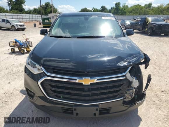 2018 Chevrolet Traverse LS with VIN 1GNERFKW7JJ241427, listed as a Copart auction lot 70282385 with Not provided miles and Salvage title. Bid and sale history available at DreamBid. Image 5.