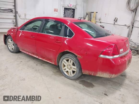 2011 Chevrolet Impala LT Retail with VIN 2G1WB5EK2B1257009, listed as a IAAI auction lot 43300655 with 206,861 mi miles and . Bid and sale history available at DreamBid. Image 3.