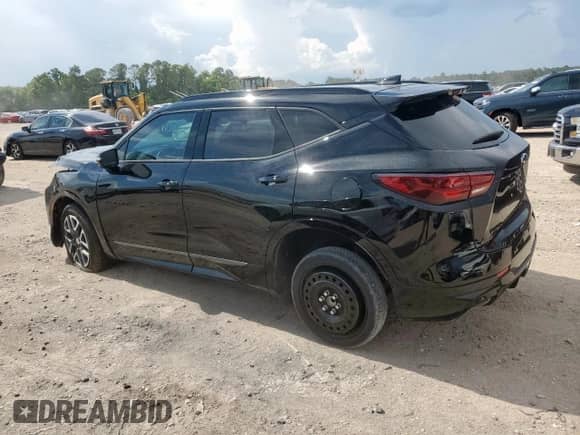 2024 Chevrolet Blazer RS с VIN 3GNKBERS5RS181954, выставлен на аукционе Copart как лот 62336035 с пробегом 10 701 миль миль и Списание • Salvage title. История ставок и продаж доступна на DreamBid. Изображение 2.