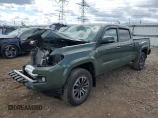 2022 Toyota Tacoma SR5 с VIN 3TMDZ5BN8NM127998, выставлен на аукционе Copart как лот 71539915 с пробегом 55 895 миль миль и Списание • Salvage title. История ставок и продаж доступна на DreamBid. Изображение 1.