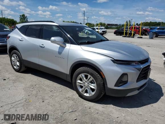 2020 Chevrolet Blazer LT with VIN 3GNKBCR42LS706546, listed as a Copart auction lot 58306355 with 78,149 mi miles and Salvage title. Bid and sale history available at DreamBid. Image 4.