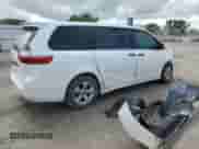 2018 Toyota Sienna L with VIN 5TDZZ3DC0JS946746, listed as a Copart auction lot 61242675 with 175,696 mi miles and Salvage title. Bid and sale history available at DreamBid. Image 3.