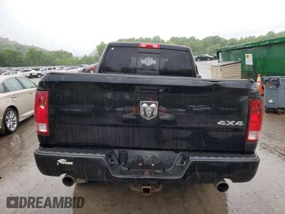 2012 Ram 1500 Sport with VIN 1C6RD7HT0CS345113, listed as a Copart auction lot 56533355 with 146,767 mi miles and Salvage title. Bid and sale history available at DreamBid. Image 6.