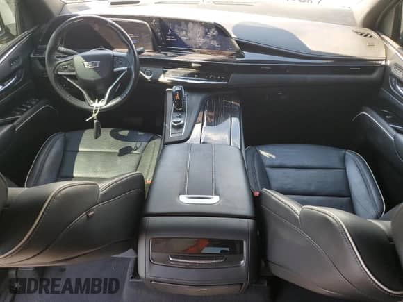 2021 Cadillac Escalade Sport with VIN 1GYS4FKL3MR399070, listed as a Copart auction lot 69247615 with 45,454 mi miles and Salvage title. Bid and sale history available at DreamBid. Image 8.