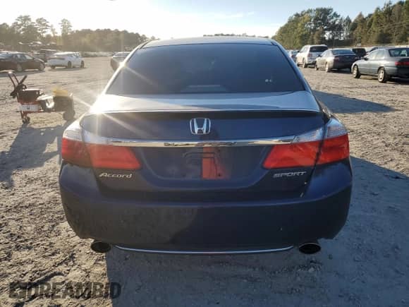 2014 Honda Accord Sport with VIN 1HGCR2F54EA308972, listed as a Copart auction lot 87165355 with 63,522 mi miles and Salvage title. Bid and sale history available at DreamBid. Image 6.